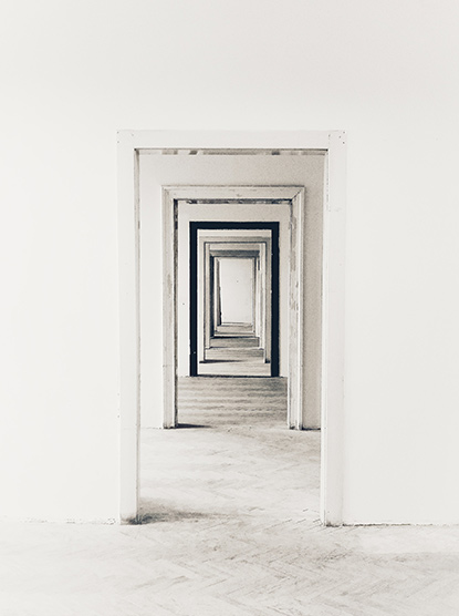 Portes en enfilade